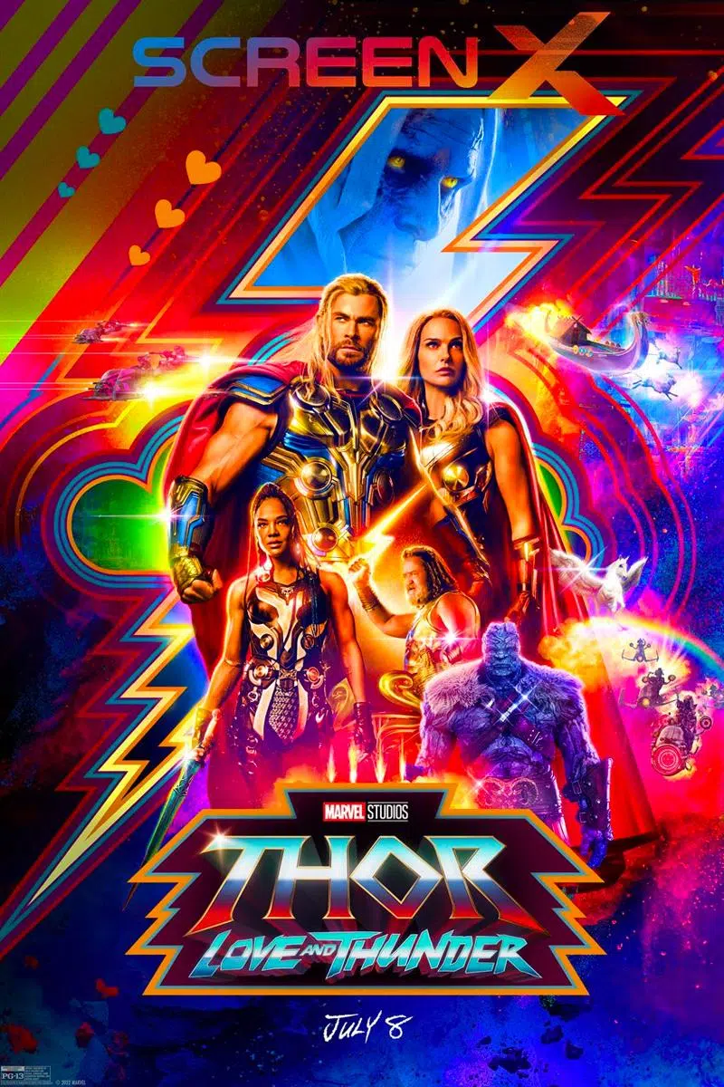 Thor- Love and Thunder poster